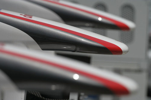 Alerones de Sauber en el GP de China 2011