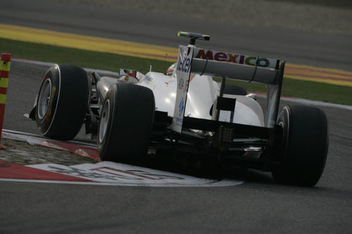 GP de China gris para el 'Checo' Pérez 