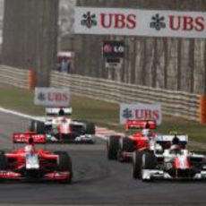 Liuzzi se saltó la salida del GP de China 2011