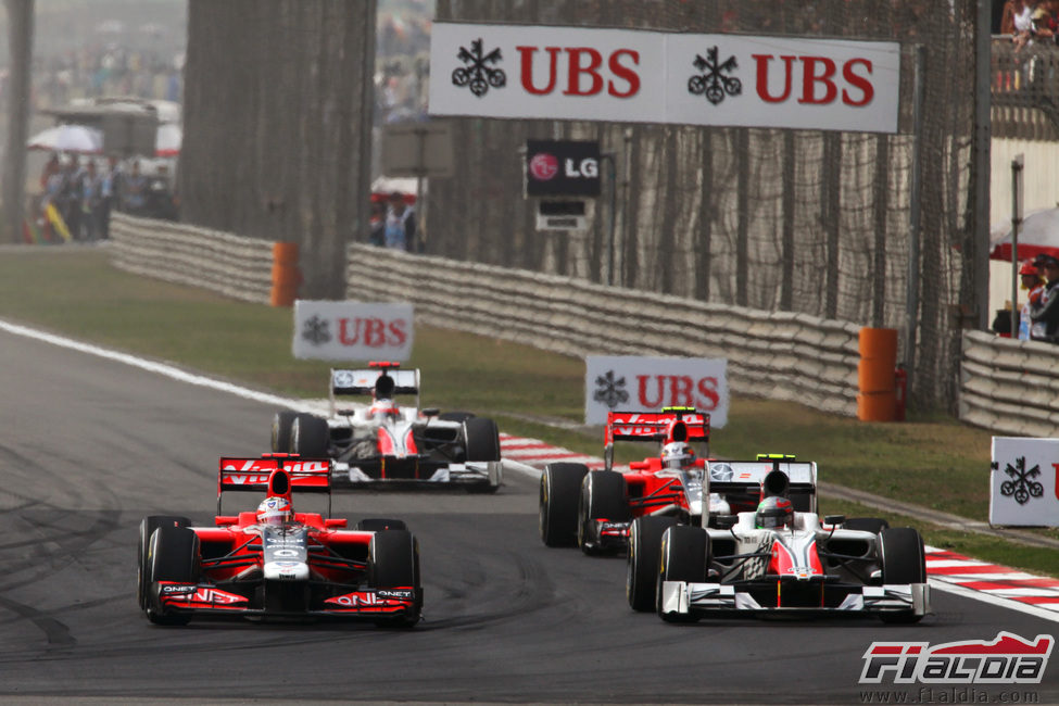 Liuzzi se saltó la salida del GP de China 2011