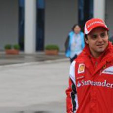 Felipe Massa llega al Istanbul Park