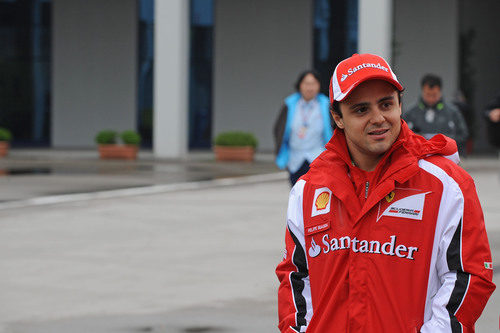 Felipe Massa llega al Istanbul Park