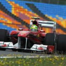 Massa en los entrenamientos del GP de Turquía 2011