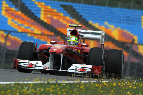 Massa en los entrenamientos del GP de Turquía 2011