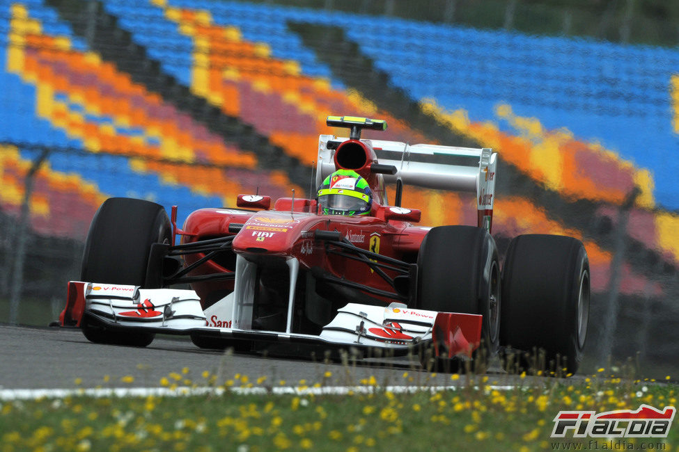 Massa en los entrenamientos del GP de Turquía 2011