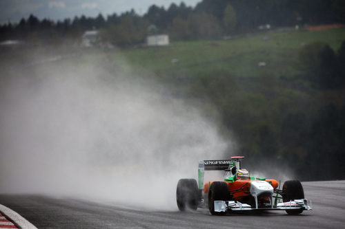 Nico Hülkenberg en los libres del GP de Turquía 2011