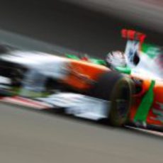 Adrian Sutil en los libres del GP de Turquía 2011