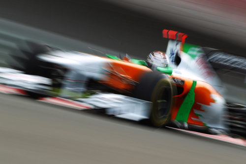 Adrian Sutil en los libres del GP de Turquía 2011