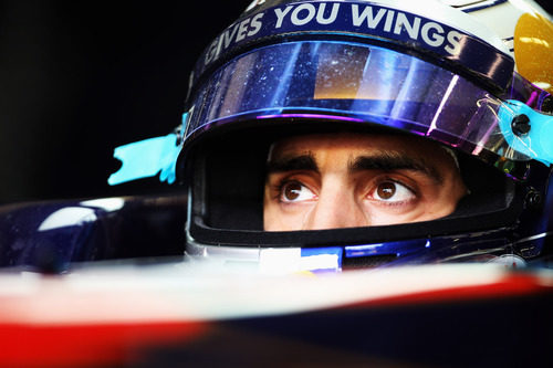 Buemi en el cockpit