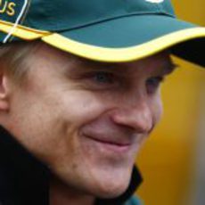 Heikki Kovalainen llega a Istambul Park