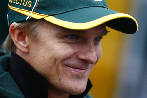 Heikki Kovalainen llega a Istambul Park