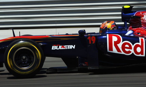 Alguersuari durante la clasificación del GP de Turquía 2011