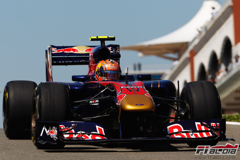 Jaime Alguersuari rodando en Istanbul Park