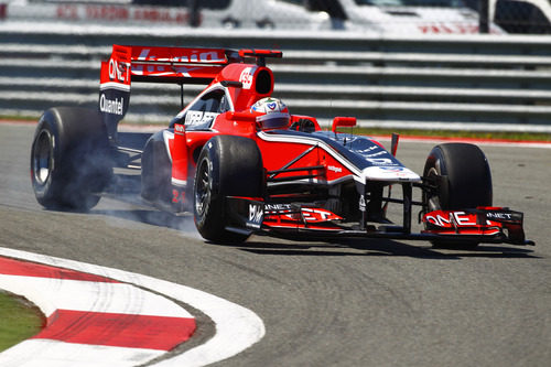 Pasada de frenada de Timo Glock en Turquía 2011