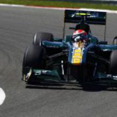 Trulli durante la clasificación del GP de Turquía 2011