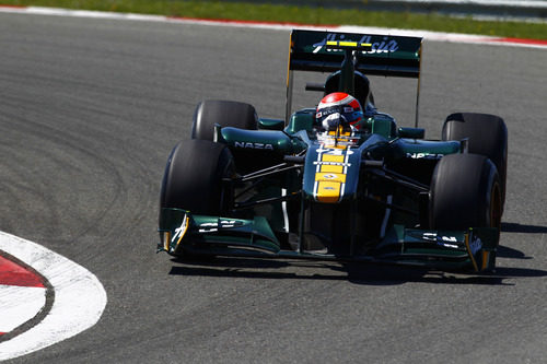 Trulli durante la clasificación del GP de Turquía 2011