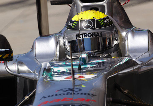 Nico Rosberg en el Gran Premio de Turquía 2011