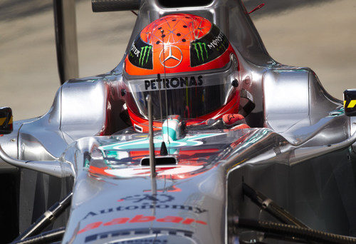 Michael Schumacher en el Gran Premio de Turquía 2011