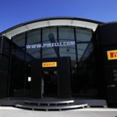 El motorhome de Pirelli en Istanbul Park