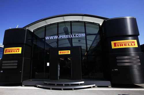 El motorhome de Pirelli en Istanbul Park