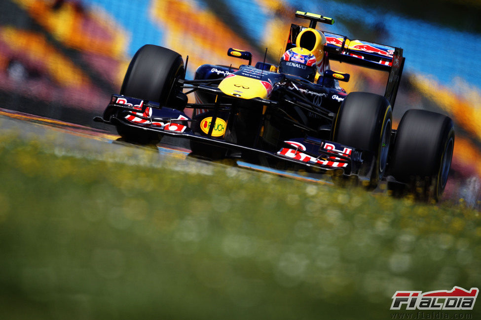 Webber fue segundo en la clasificación del GP de Turquía 2011