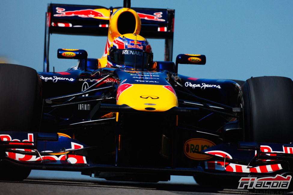 Webber bajo el cielo azul de Turquía 2011