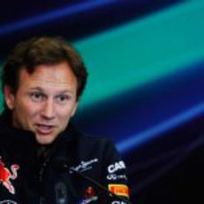 Horner en rueda de prensa en el GP de Turquía