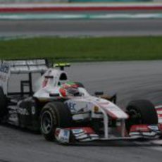 Abandono para Pérez en el GP de Malasia 2011