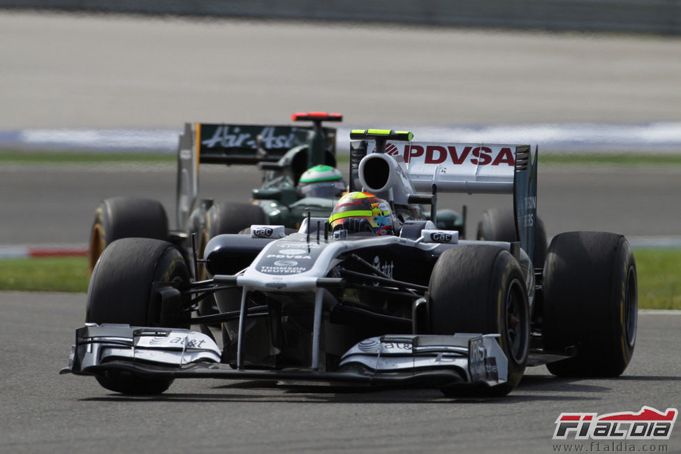 Maldonado corriendo en el Istanbul Park