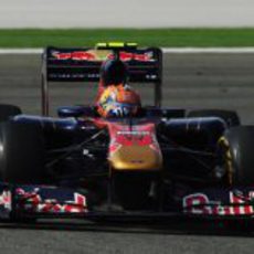 Jaime Alguersuari durante la carrera del GP de Turquía 2011