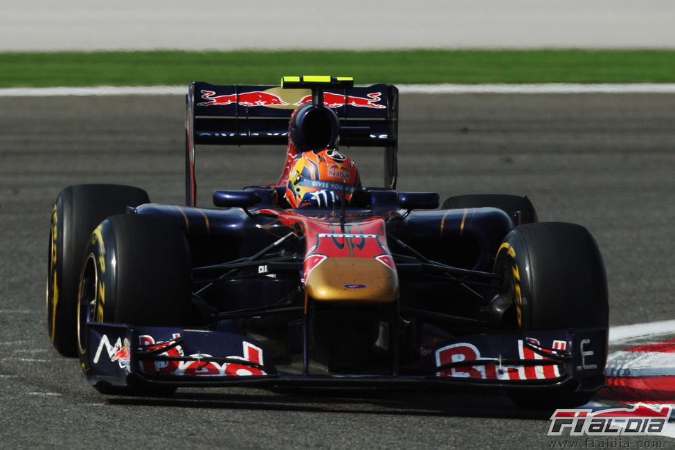 Jaime Alguersuari durante la carrera del GP de Turquía 2011