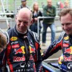 Adrian Newey y Christian Horner en el 'Red Bull Ring'