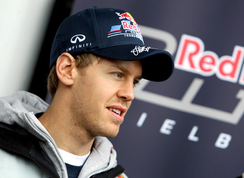 Sebastian Vettel en el 'Red Bull Ring'