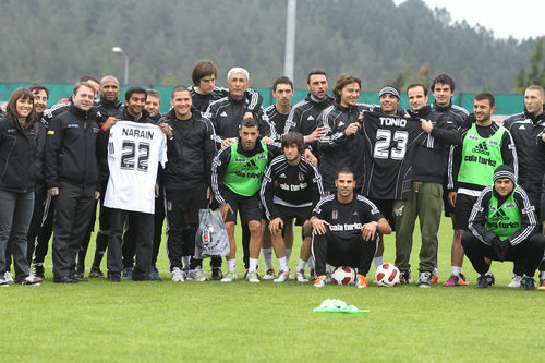 Hispania entrena con el Besiktas turco antes del GP de Turquía 2011