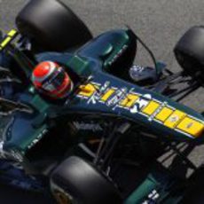 Jarno Trulli durante la FP1 del GP de España 2011