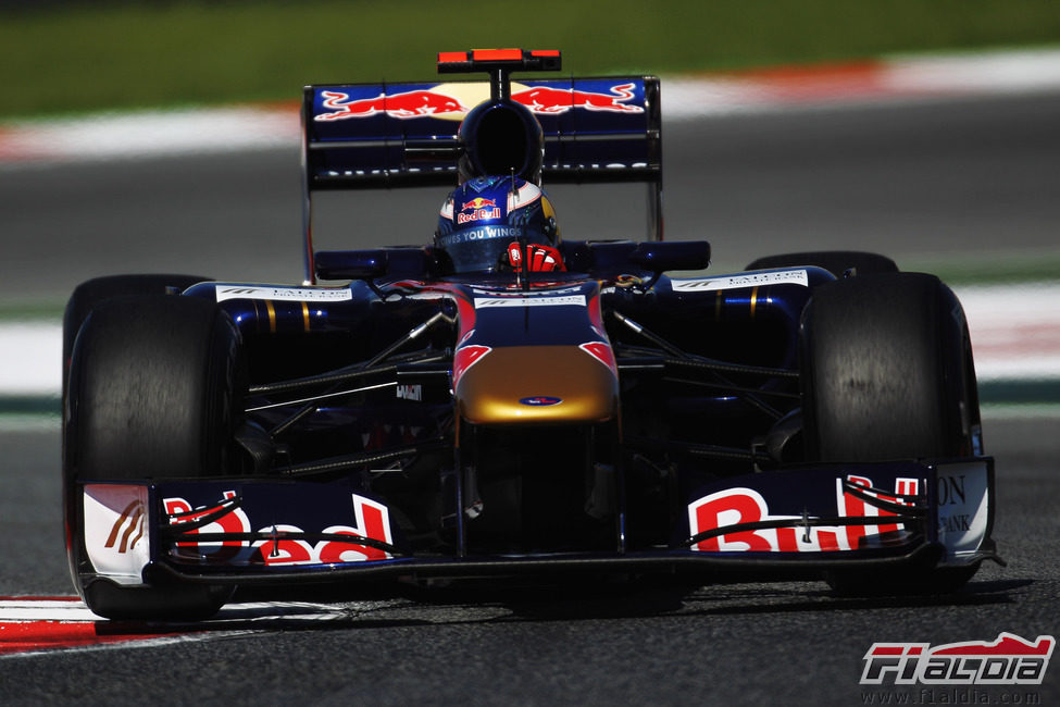 Daniel Ricciardo durante los libres del viernes