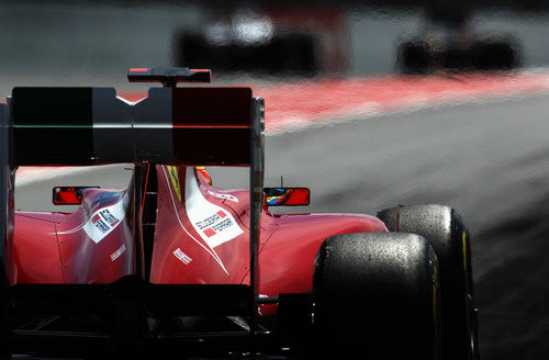 Nuevo alerón trasero del Ferrari en España 2011