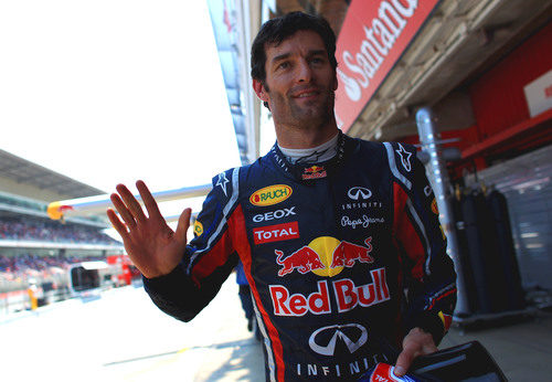 Mark Webber logró la 'pole' en el GP de España 2011