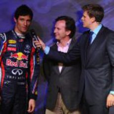Mark Webber y Christian Horner tampoco se perdieron la cita