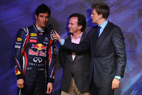 Mark Webber y Christian Horner tampoco se perdieron la cita