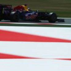 Vettel este sábado en el GP de España 2011