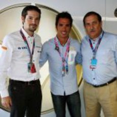 Toni Elías visitó a Hispania en el GP de España 2011