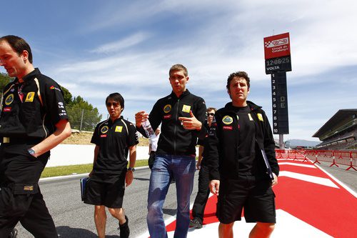 Petrov sale a reconocer el Circuit de Catalunya