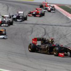 Heidfeld, en plena remontada en España 2011