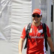 Felipe Massa llega a Mónaco