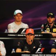 Primera rueda de prensa del GP de Mónaco 2011