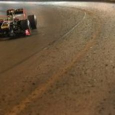 Heidfeld en el interior del túnel del circuito de Montecarlo