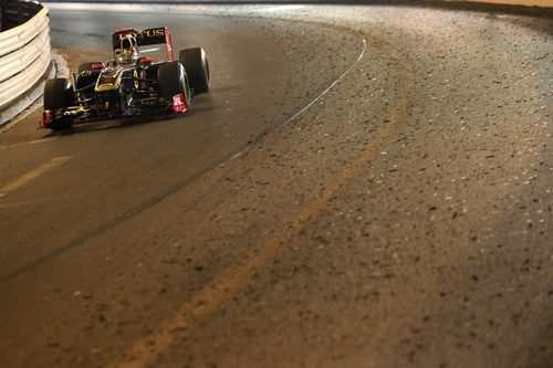 Heidfeld en el interior del túnel del circuito de Montecarlo