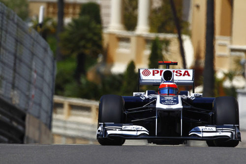 Barrichello rodando por Monte Carlo