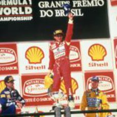 Senna gana el GP de Brasil de 1993